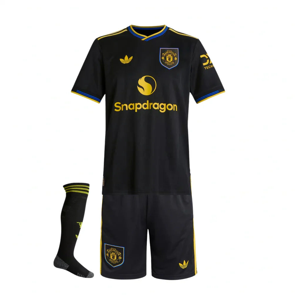 Kids Kit Manchester United III 25/26 - with Sock