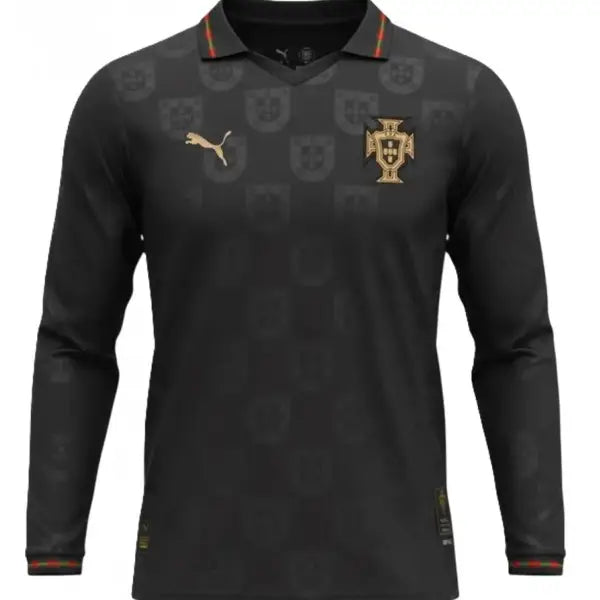 Jersey Long Sleeve Portugal - Black Panther Special Edition - 25/26