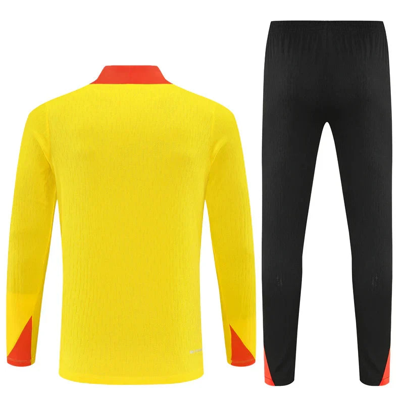 Brazil Kids’ Long-Sleeve Training Tracksuit - 25/26