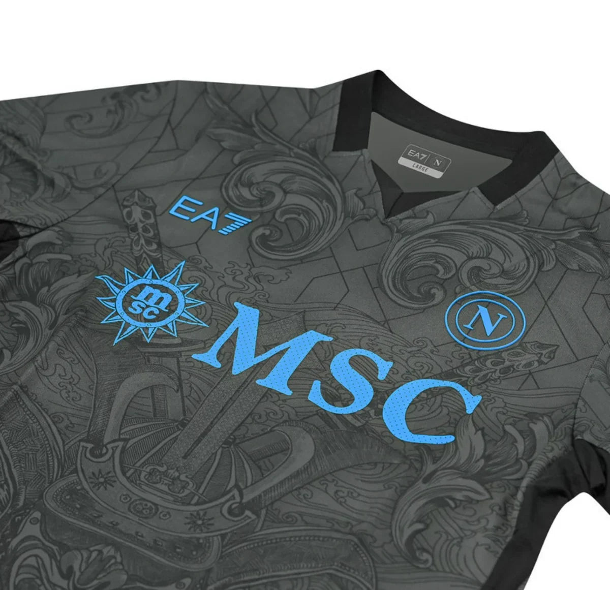 Jersey Napoli III 24/25 - Black